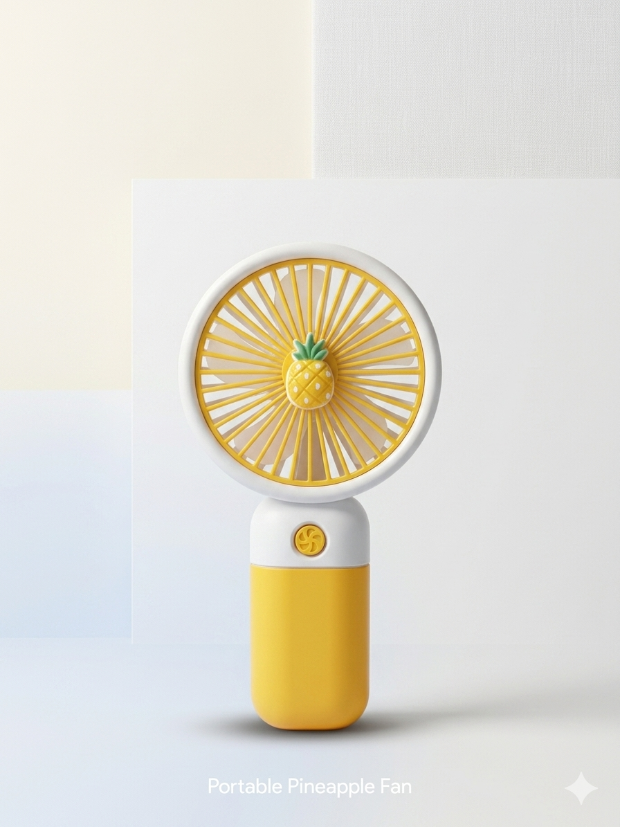Mini Fan Rechargeable /Hanheld Desktop USB Fan Electric Portable Mini Desk Fan for Kids - Rechargeable USB Battery - Handheld Fan with Adjustable Speed - Versatile Usage
