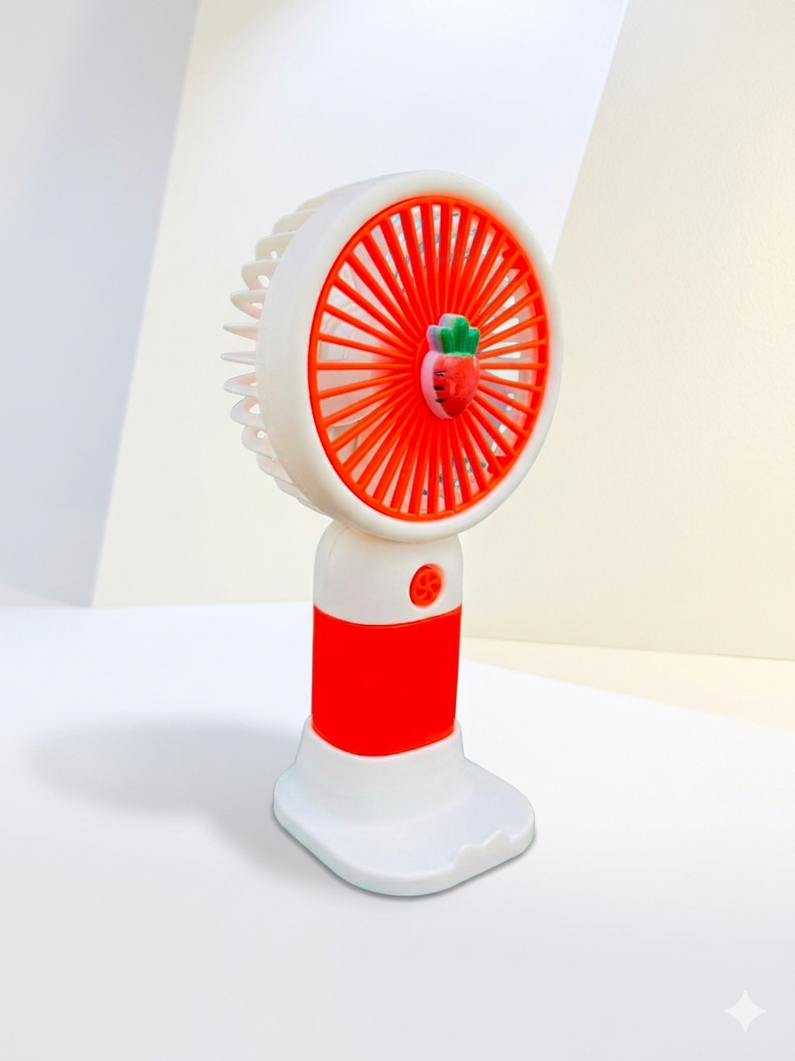 Mini Fan Rechargeable /Hanheld Desktop USB Fan Electric Portable Mini Desk Fan for Kids - Rechargeable USB Battery - Handheld Fan with Adjustable Speed - Versatile Usage