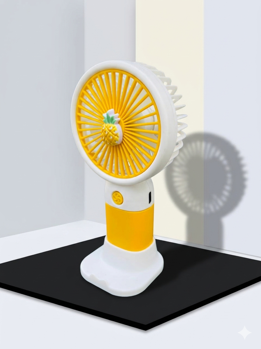 Mini Fan Rechargeable /Hanheld Desktop USB Fan Electric Portable Mini Desk Fan for Kids - Rechargeable USB Battery - Handheld Fan with Adjustable Speed - Versatile Usage