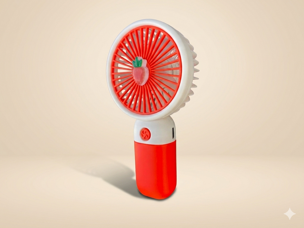 Mini Fan Rechargeable /Hanheld Desktop USB Fan Electric Portable Mini Desk Fan for Kids - Rechargeable USB Battery - Handheld Fan with Adjustable Speed - Versatile Usage