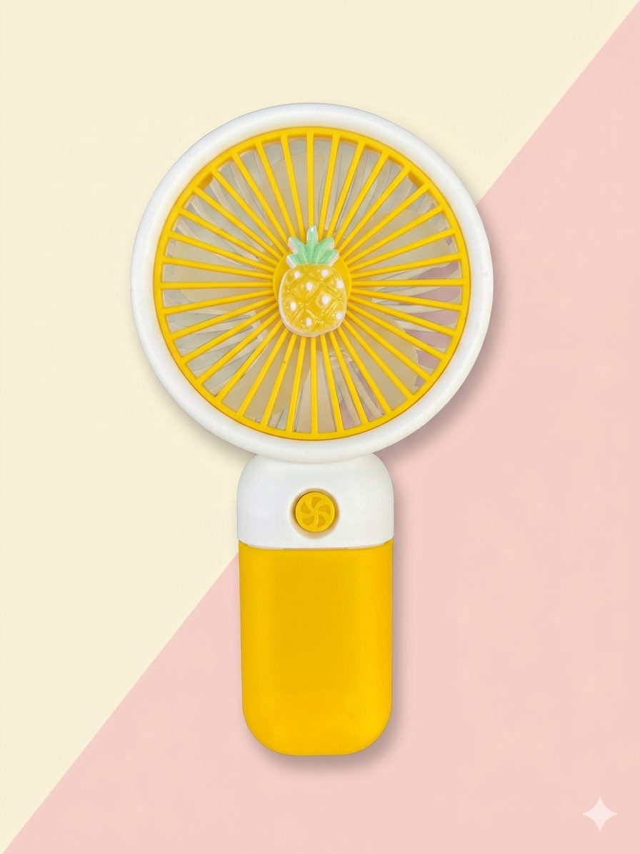Mini Fan Rechargeable /Hanheld Desktop USB Fan Electric Portable Mini Desk Fan for Kids - Rechargeable USB Battery - Handheld Fan with Adjustable Speed - Versatile Usage
